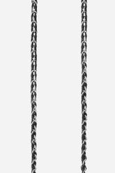 Lou Black/Silver Phone Chain